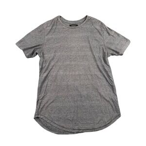 PacSun Los Angeles Longer Fit Gray Short‎ Sleeve Crew Neck T-Shirt Men's 300